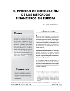 EL PROCESO DE INTEGRACION.pmd - Revistas Científicas de la
