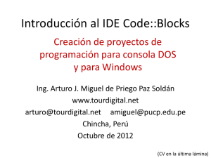 Introducción al IDE CodeBlocks - Academia de Ingeniería y Ciencia