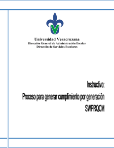 SWPRQCM - Universidad Veracruzana