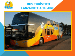 Bus turístico Lanzarote Visión