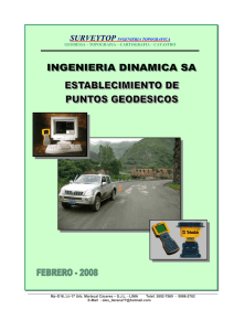 Informe Geodesico - Quillabamba