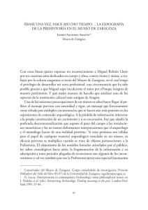 4. Érase una vez, hace mucho tiempo... la expografía de la