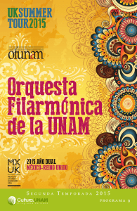 pRoGRAMA 9 - Musica UNAM