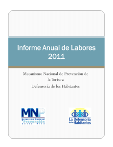 Informe Anual de Labores 2011