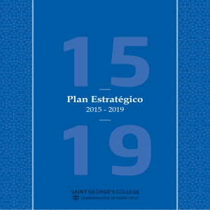 Plan Estratégico - Saint George`s College