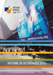 informe de actividades 2015