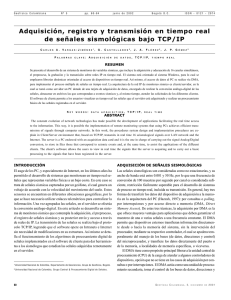 geofisica colombiana 10.p65 - Universidad Nacional de Colombia