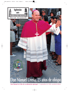 Don Manuel Ureña, 25 años de obispo