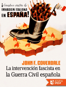 La intervención fascista en la Guerra Civil Española