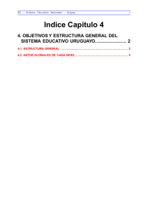 4. Objetivos y Estructura General del Sistema Educativo