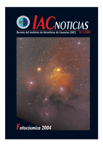 IAC Noticias N. 2-2004 - Instituto de Astrofísica de Canarias