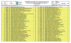 El Galpón - Tribunal Electoral Salta