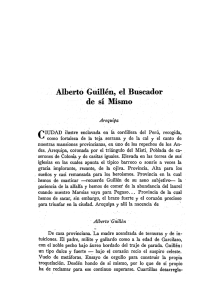 Alberto Guillén, el Buscador