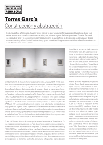 Torres García Construcción y abstracción
