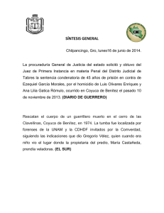 síntesis general - Poder Judicial del Estado de Guerrero