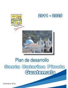 Plan de desarrollo municipal - Municipalidad de Santa Catarina Pinula