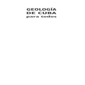 geología - Red Cubana de la Ciencia