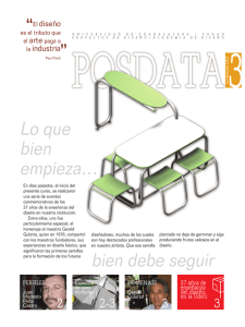 Posdata 3 - Centro Universitario de Arte, Arquitectura y Diseño
