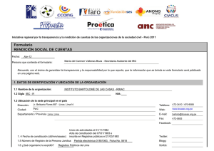 Formulario Regional Unificado 4 PROPUESTA PERU -ANC