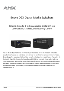 Enova DGX Digital Media Switchers