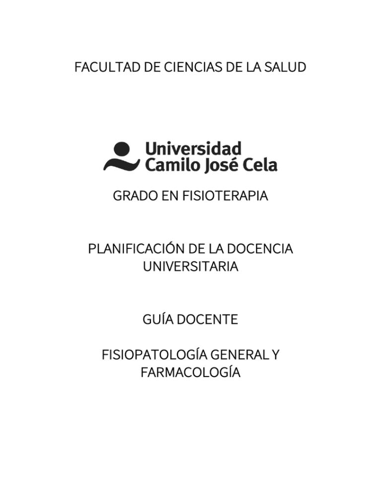 Fisiopatología General Y Farmacología