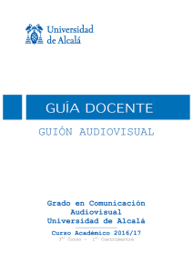 641018 Guión Audiovisual 16-17