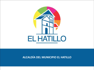 Diapositiva 1 - Alcaldía El Hatillo