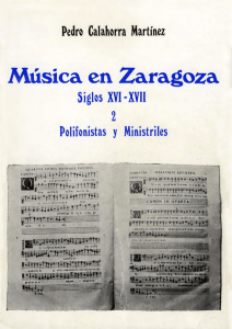 Música en Zaragoza, siglos XVI-XVII