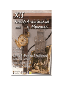 Programa Feria de Antigüedades
