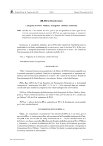 Orden de 13 de octubre de 2014 - Sede electrónica del Gobierno de