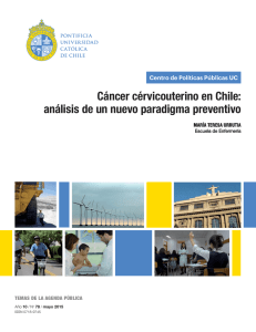 Cáncer cérvicouterino en Chile: análisis de un nuevo paradigma