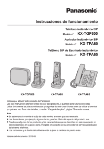 KX-TGP600/KX-TPA60/KX-TPA65_Operating - cs.psn