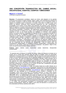 una concepci&oacute;n transductiva del cambio social