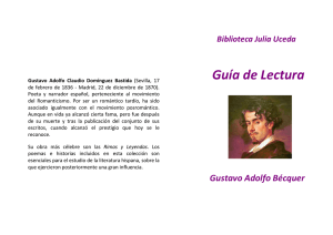 Guía de Lectura : Gustavo Adolfo Bécquer