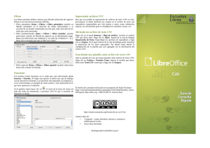 Triptico LibreOffice Calc