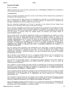 Decreto 370/2000 Bs. As., 5/5/2000 VISTO el Proyecto de Ley Nº