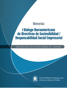 I Dialogo Iberoamericano Directivos Sostenibilidad