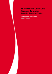 48 Concurso Coca-Cola Jóvenes Talentos Premio Relato Corto