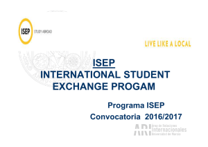 ISEP 2016-2017 - Universidad de Murcia