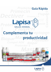 antibióticos - Lapisa SA de CV