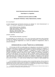 Caso Bayarri vs. Argentina - Corte Interamericana de Derechos