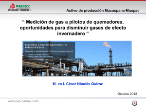 PRESENTACION MEDICION DE GAS DE PILOTOS_nov_2012