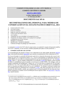 documento sac-05-16 recomendaciones del personal para medidas