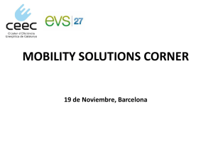 EVS27- Mobility Solutions Corner- Formación Profesional El centro