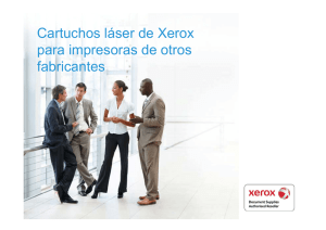 Garantía Consumibles Xerox