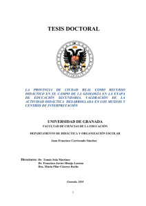 tesis doctoral - Repositorio Institucional de la Universidad de Granada