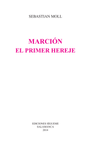 marción - Ediciones Sígueme