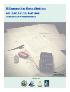Educación Estadística en América Latina Tendencias y Perspectivas