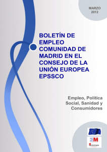 Marzo 2012 - Comunidad de Madrid