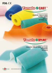 poliéster / fibra de vidrio flexible / rígido safe pad patterned cast